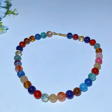 12mm Multi Crystal Necklace