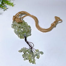 45cm Crystal Chips Web with Rope Hanging Ornament