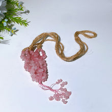 45cm Crystal Chips Web with Rope Hanging Ornament