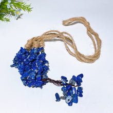 45cm Crystal Chips Web with Rope Hanging Ornament