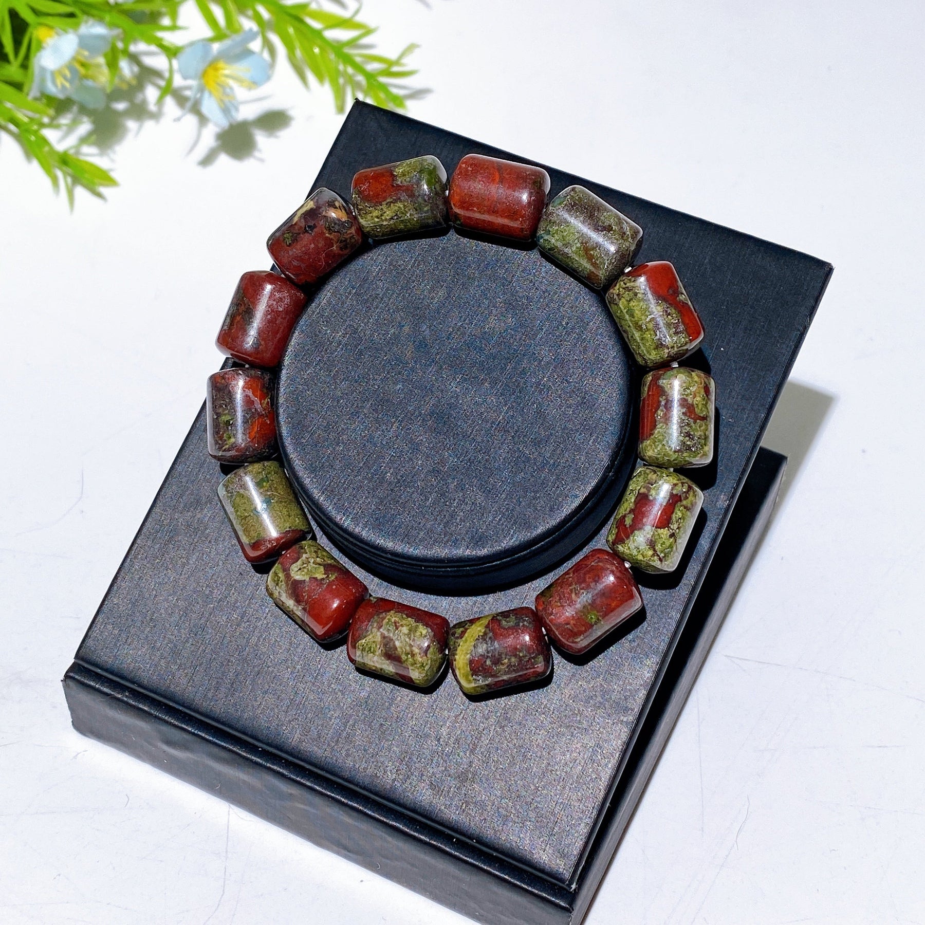 13mm Crystal Barrel Beads Bracelet