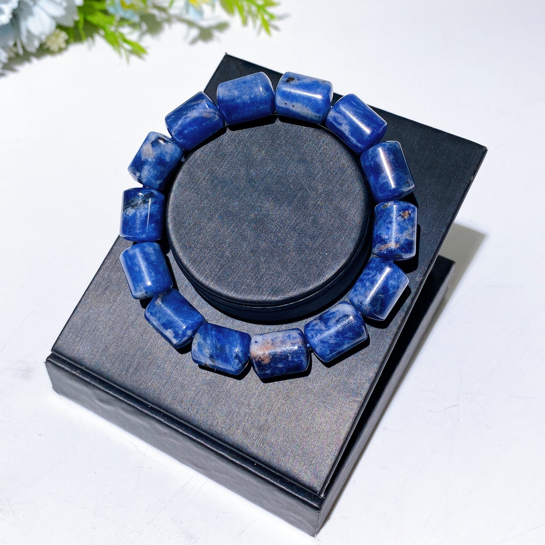 13mm Crystal Barrel Beads Bracelet