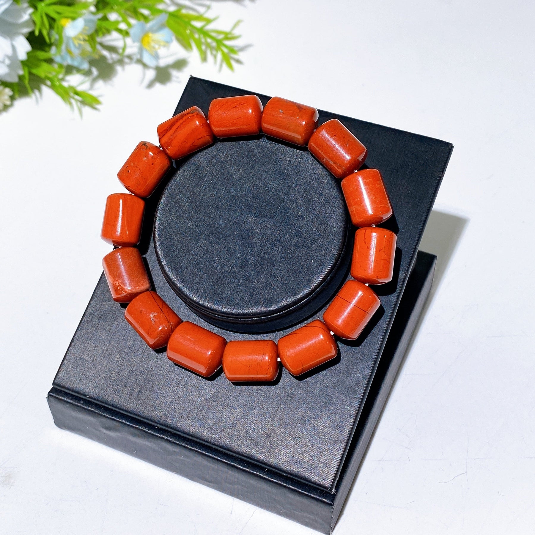 13mm Crystal Barrel Beads Bracelet