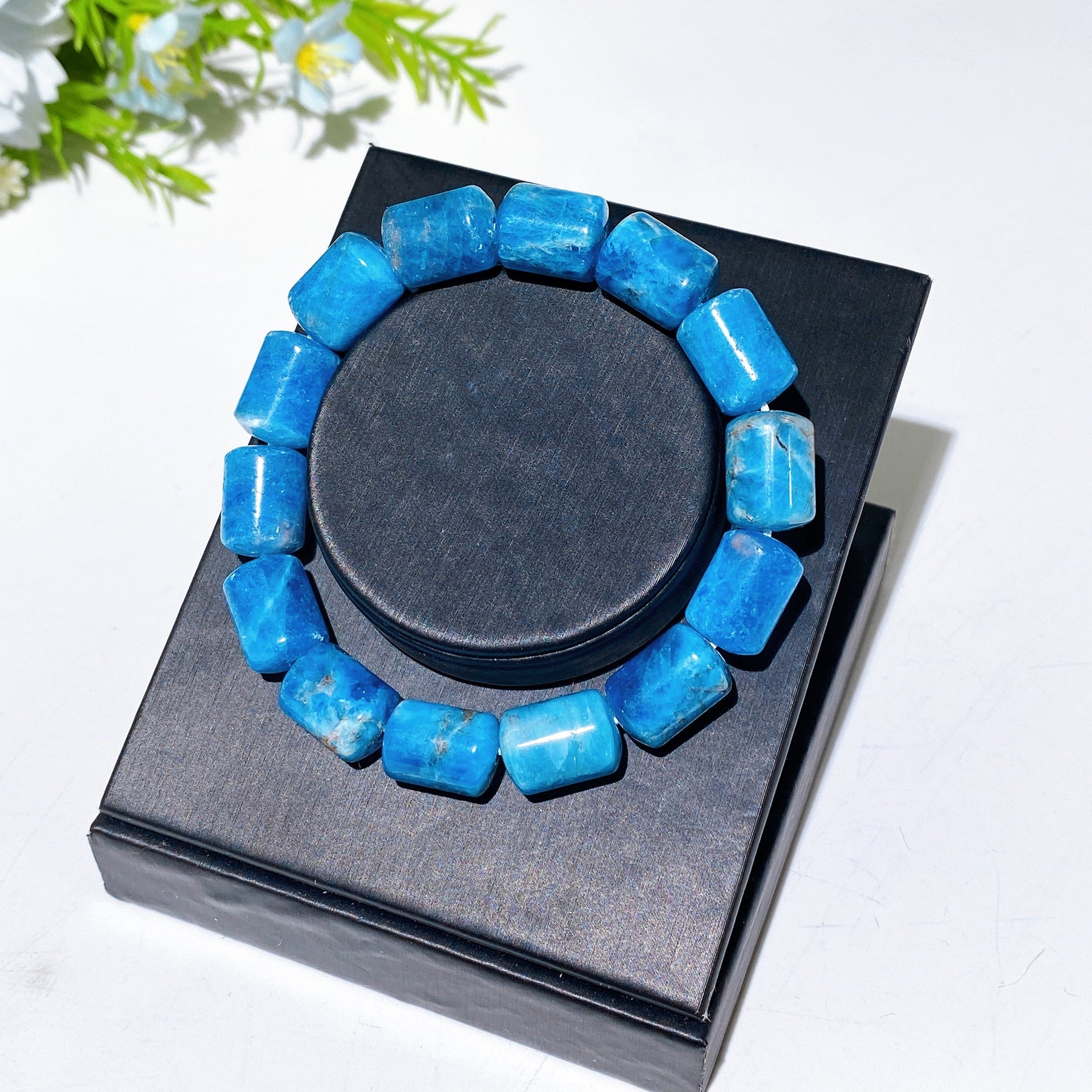 13mm Crystal Barrel Beads Bracelet