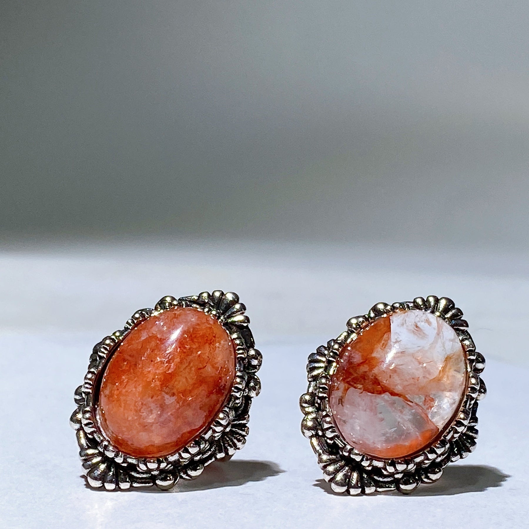 Amethyst Fire Quartz Ring