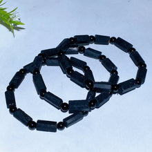 13mm Raw Tourmaline Bracelet