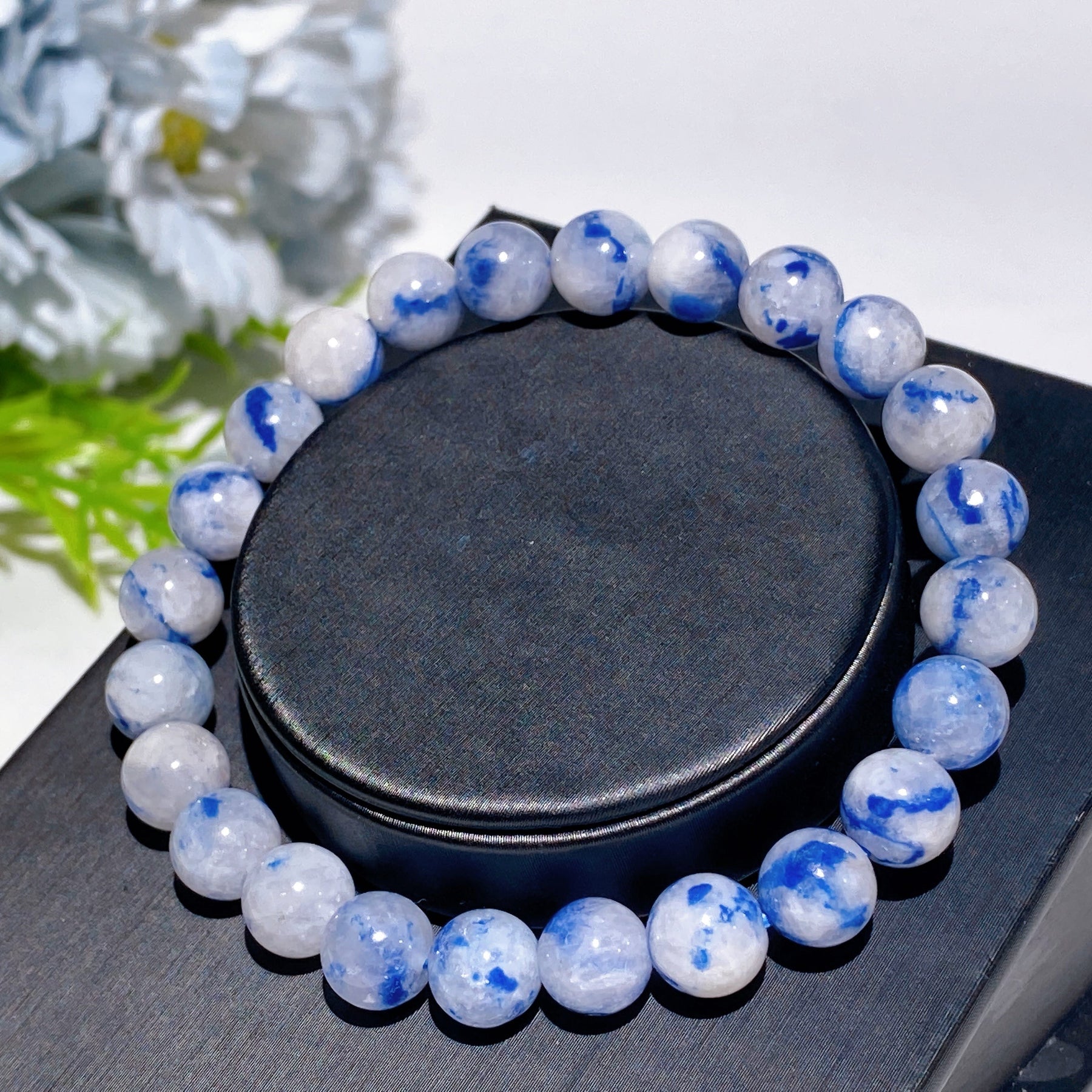 8-9mm Natural Dumortierite Bracelet