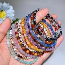 4mm Mixed Crystal Bracelet Bag