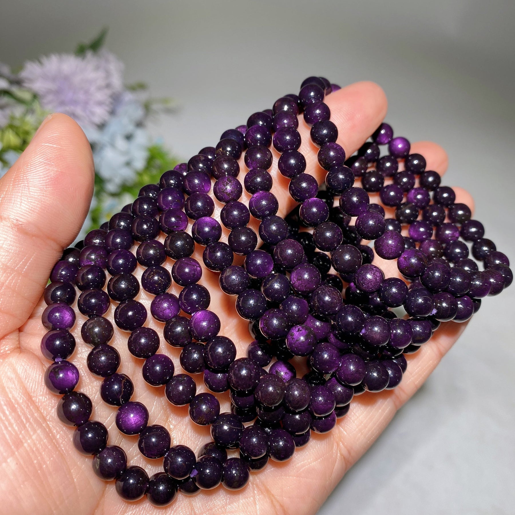 6.8mm Purpurite Bracelet