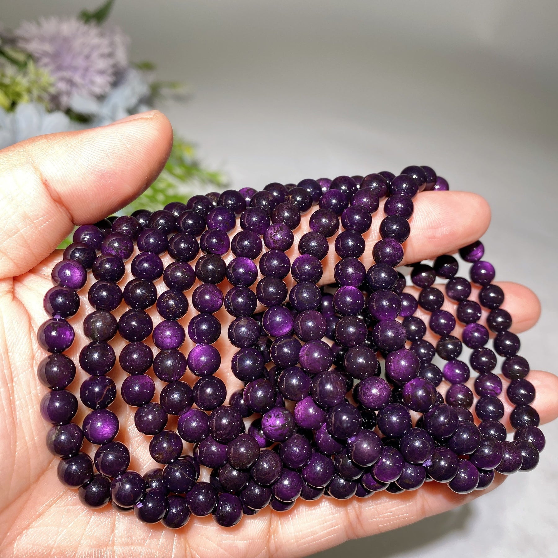 6.8mm Purpurite Bracelet
