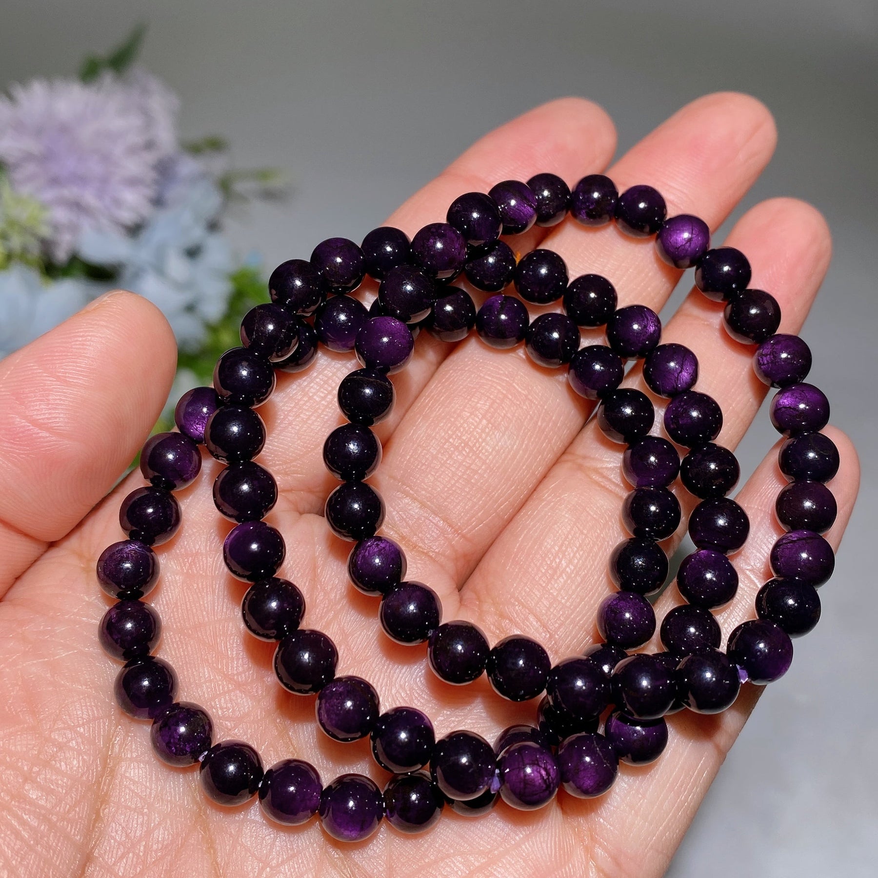 6.8mm Purpurite Bracelet
