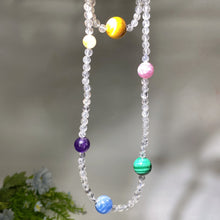 Special DIY Natural Crystal Beads Necklace Crystal Gift