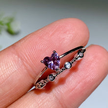 White Copper Alexanderite Ring