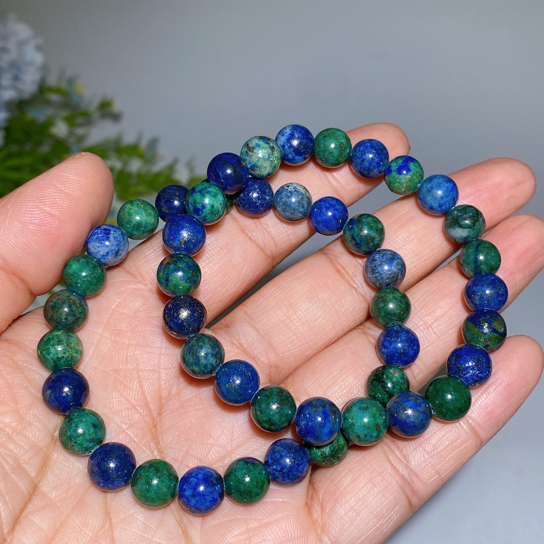 8mm Azurite Bracelet
