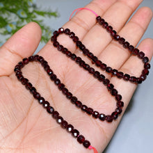 4mm Crystal Faceted Cube Bead String Crystal