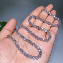 4mm Crystal Faceted Cube Bead String Crystal