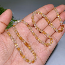 4mm Crystal Faceted Cube Bead String Crystal