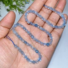 4mm Crystal Faceted Cube Bead String Crystal