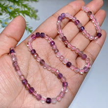 4mm Crystal Faceted Cube Bead String Crystal