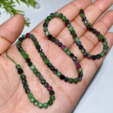 4mm Crystal Faceted Cube Bead String Crystal