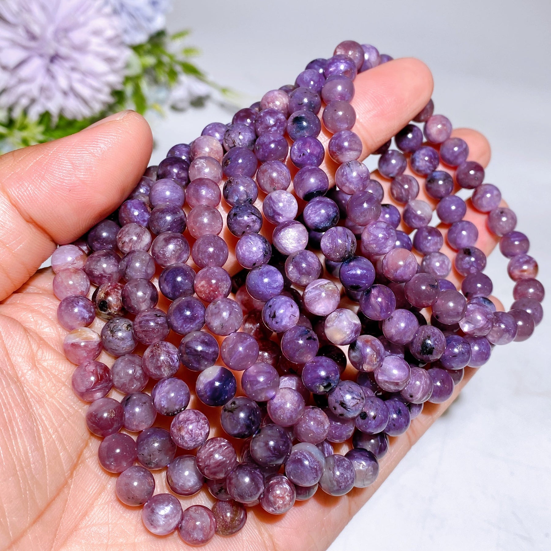 7mm Charoite Bracelet