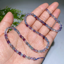 4mm Crystal Faceted Cube Bead String Crystal