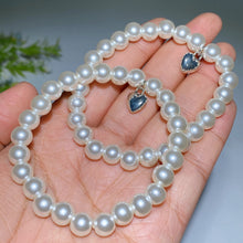 Mother's Day Gift 8mm Crystal Pearl Bracelet with Card