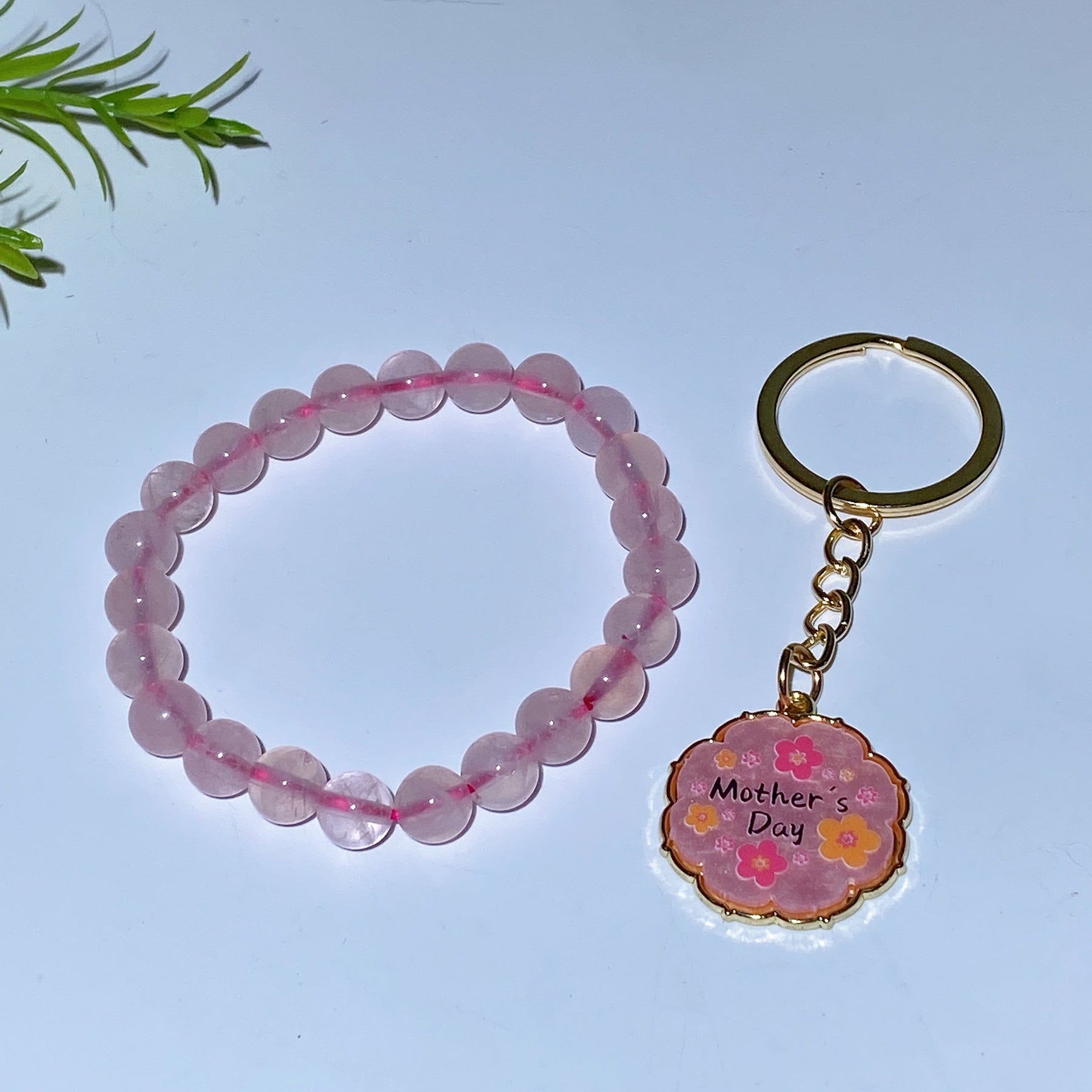 Mother's Day Gift Key Chain Crystal Bracelet