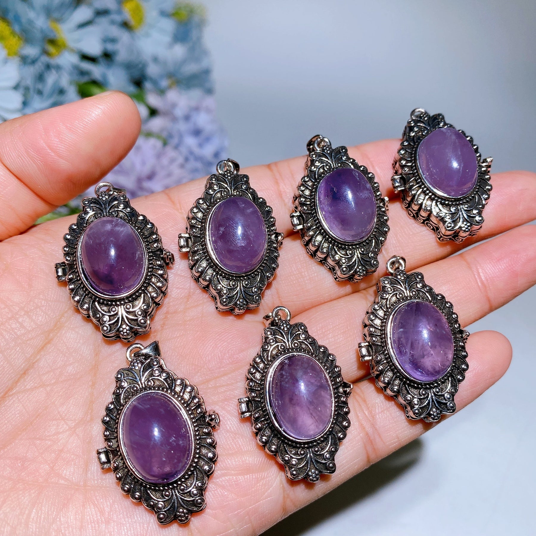 Crystal Poison Pendant