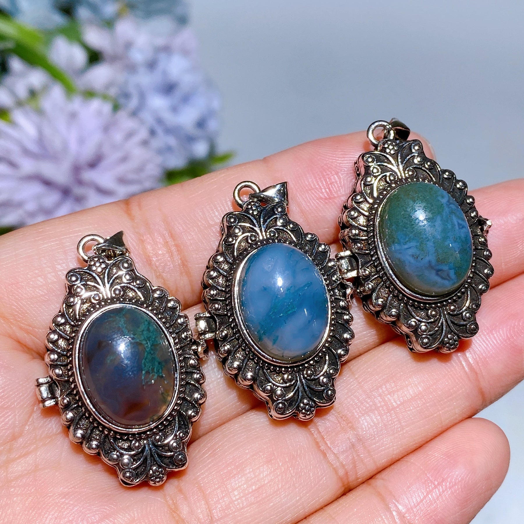 Crystal Poison Pendant