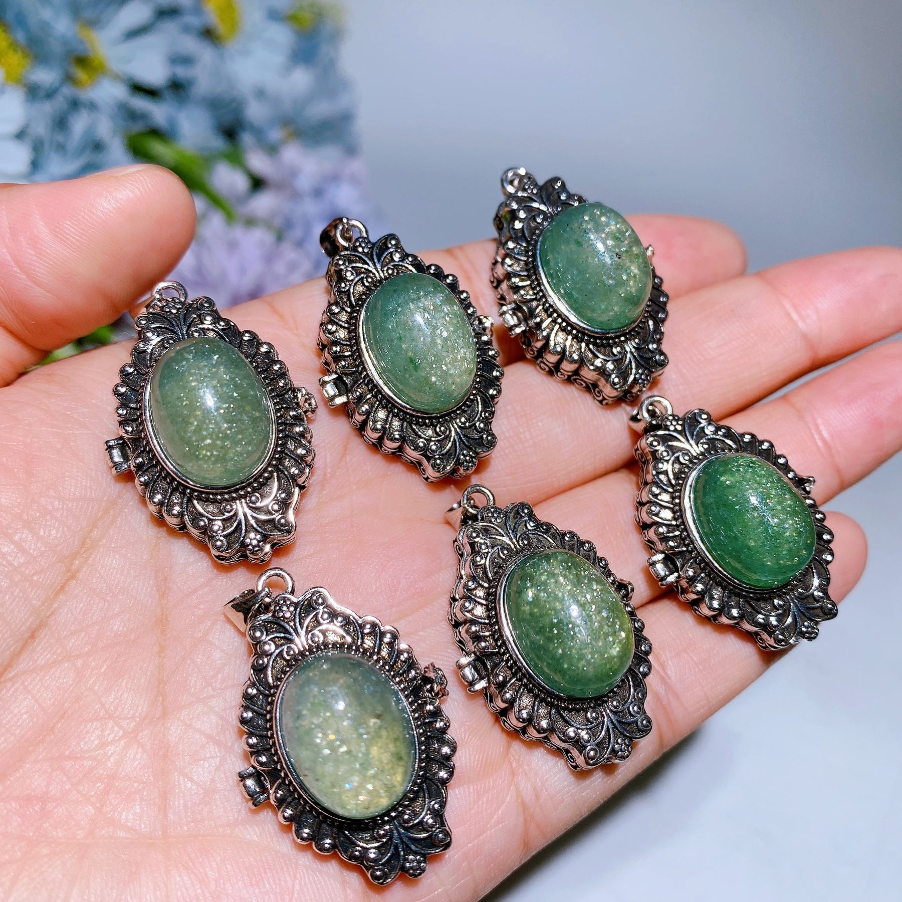 Crystal Poison Pendant