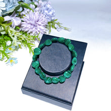 Natural Malachite Heart Bracelet