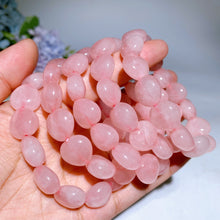 Rose Quartz Heart Bracelet