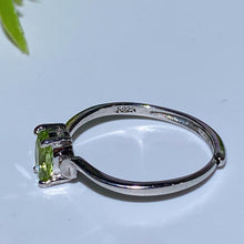 Sterling Silver Peridot Ring