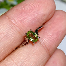 Sterling Silver Peridot Ring