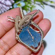 Copper Wrapping Crystal Pendant