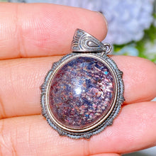 Sterling Silver Iolite Pendant