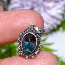 Unique Sterling Silver Crystal Pendant