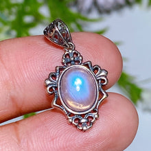 Unique Sterling Silver Crystal Pendant