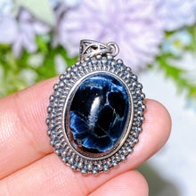Unique Sterling Silver Crystal Pendant