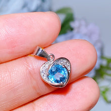 Unique Sterling Silver Crystal Pendant