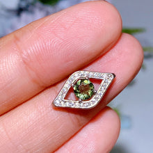 Unique Sterling Silver Crystal Pendant