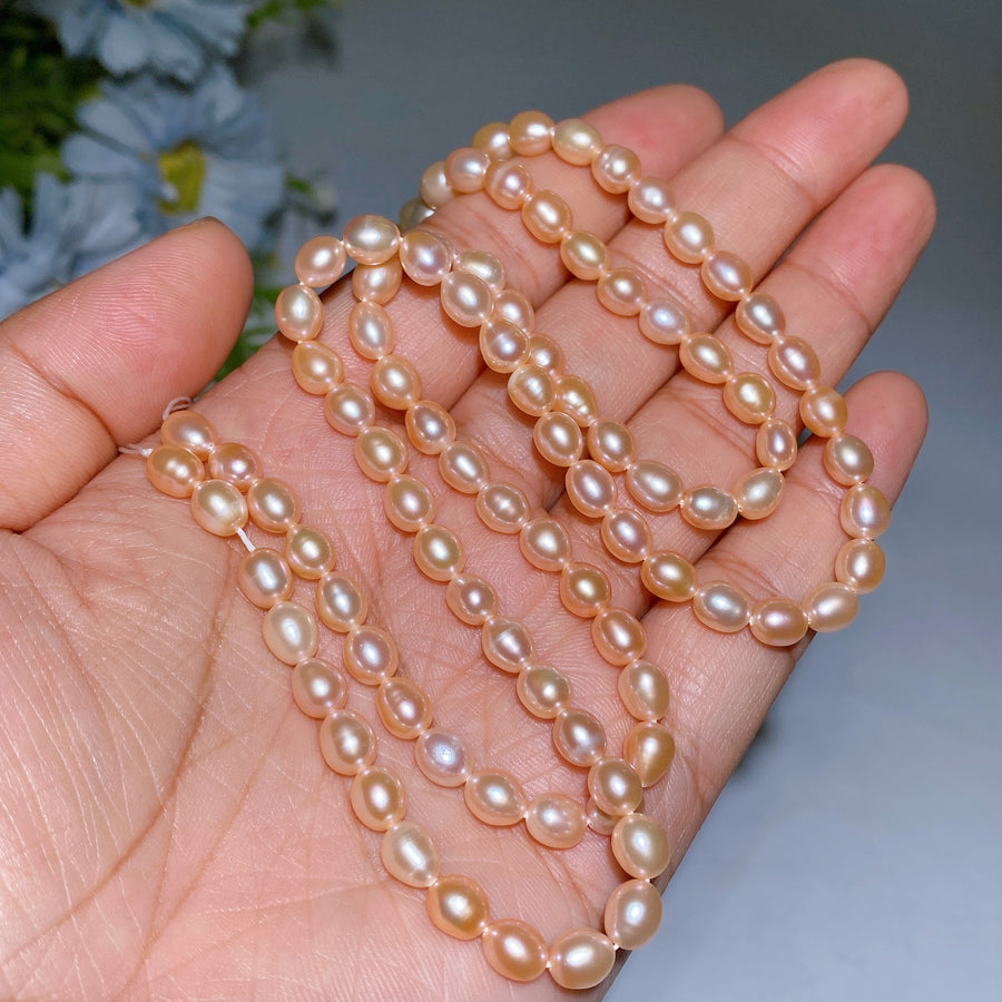 6mm Fresh Water Pearl Beads String