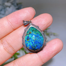 Unique Sterling Silver Crystal Pendant