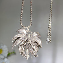 Metal Silver Angemon Necklace