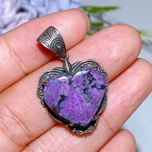 Unique Sterling Silver Crystal Pendant