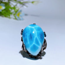 Sterling Silver Larimar Ring