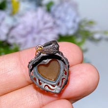 Unique Sterling Silver Crystal Pendant