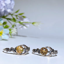 925 Silver Moon Citrine Ring