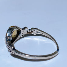 925 Silver Moon Citrine Ring